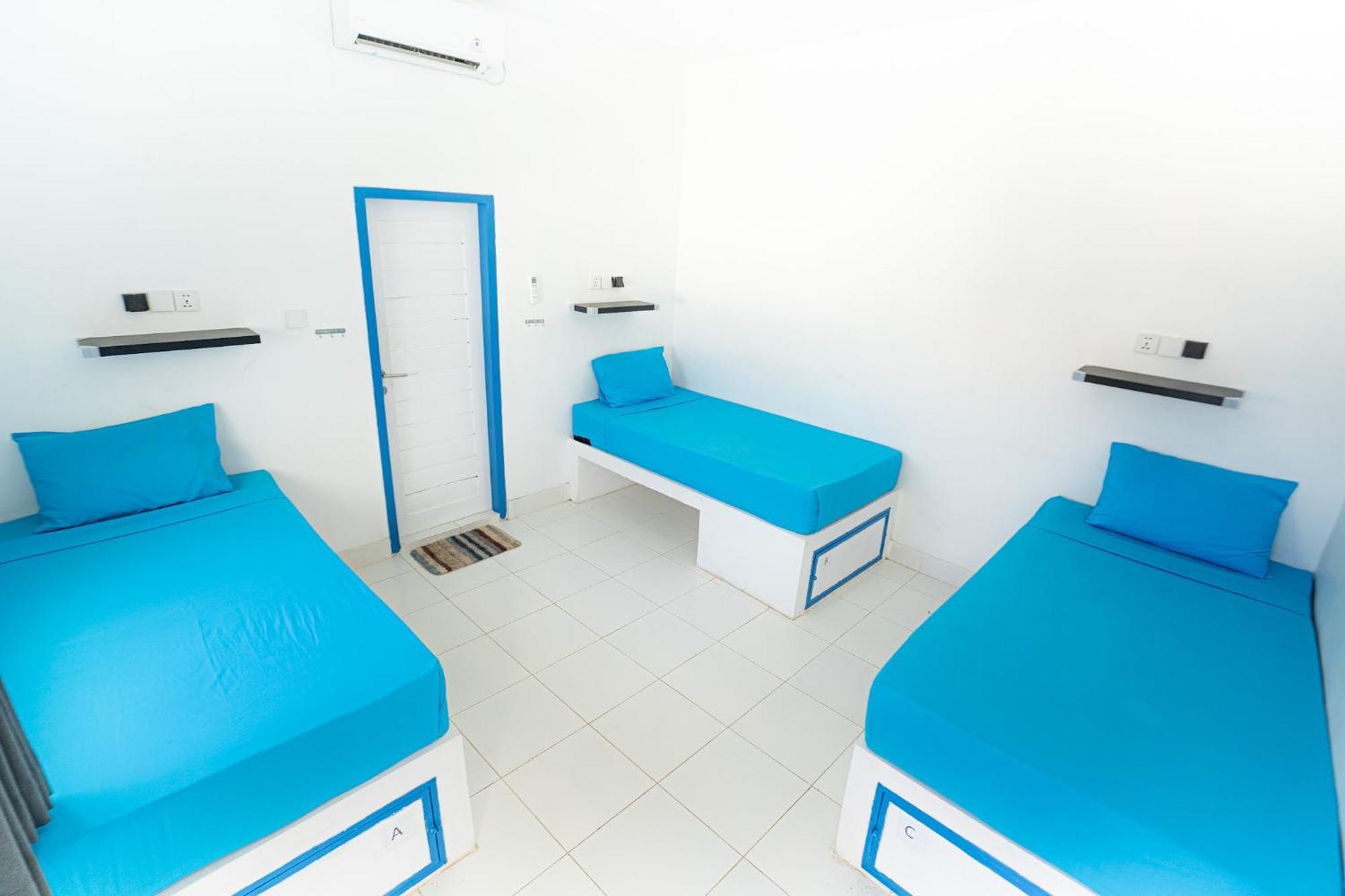 Atlas Gili Party Hostel Quần đảo Gili Ngoại thất bức ảnh